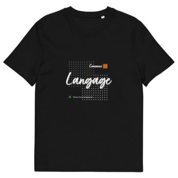 LangageTシャツ（ダークカラー）